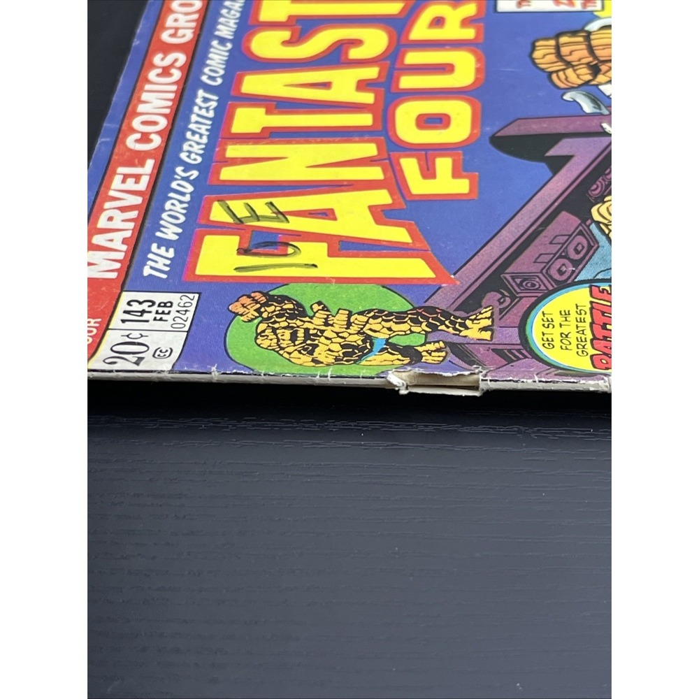 Fantastic Four #143 Marvel Comics Feb 1974 Bronze Age Comic - Picture 5 of 10